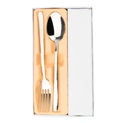 قاشق و چنگال استیل یونیک مدل دونا