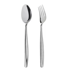 قاشق و چنگال استیل یونیک مدل مایز ضخامت 2mm