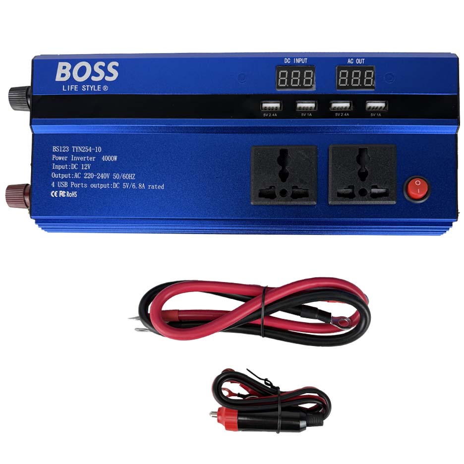 مبدل برق خودرو 4000 وات باس مدل BS123TYN254-10 - Image 2