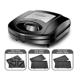 Alternative view of ساندویچ ساز بلک اند دکر مدل Black and Decker TS2130-B5