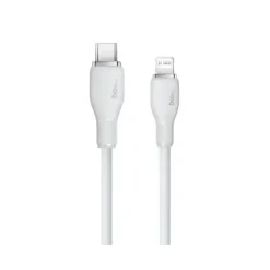Alternative view of کابل شارژ و انتقال داده باسئوس مدلBaseus Pudding USB-C To IP ZIP با طول 1.2 متر 20 وات