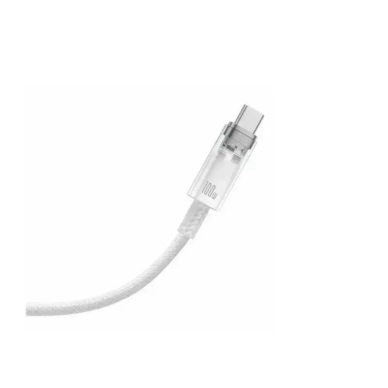 کابل شارژ Type-C to Type-C باسئوس مدل Explorer Series Smart Temperature Control با طول 1 متر 100 وات - Image 4