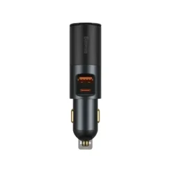 شارژر فندکی باسئوس مدل Share Together Fast Charge 2in1 U+C با توان 120 وات
