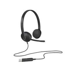 Alternative view of هدفون باسیم  لاجیتک مدل Logitech H340