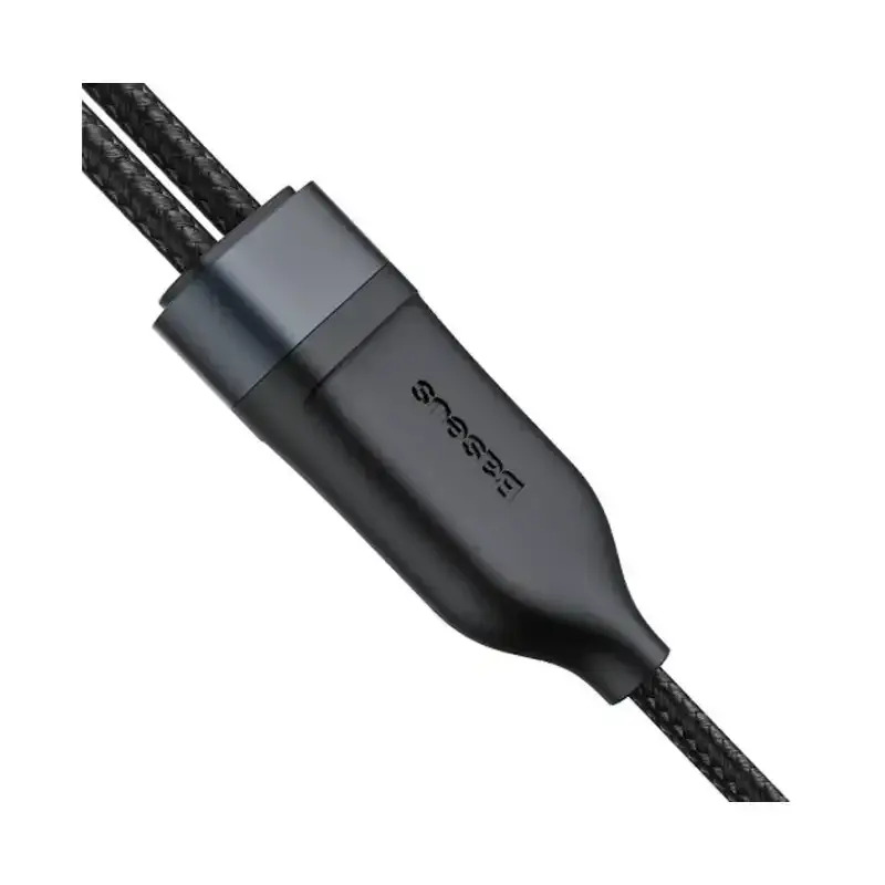 کابل شارژ دوکاره باسئوس Type-C به Type-C مدل Flash Series طول 1.5 متر 100 وات - Image 3
