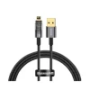 کابل شارژ USB to iP باسئوس مدل Explorer Series Auto Power-Off با طول 2 متر 2.4 آمپر