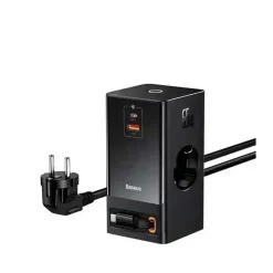 Alternative view of شارژر رومیزی باسئوس مدل Power Combo PSLR000301 با توان 65 وات