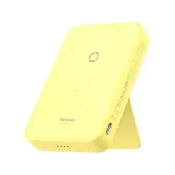 Alternative view of پاور بانک بی سیم مگنتی باسئوس مدل Magnetic Wireless 20w با ظرفیت 5000 میلی‌آمپر ساعت
