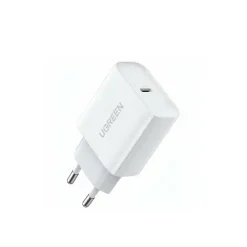 شارژر دیواری یوگرین مدل CD137 با توان 20 وات (به همراه کابل)
