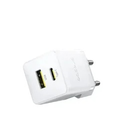 Alternative view of شارژر دیواری دو پورت باسئوس مدل Palm Fast Charger C+U توان 20 وات