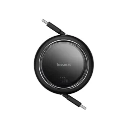 کابل فست شارژ جمع شونده Baseus Free2Draw Mini Type-C To Type-C 100W  طول 100 سانتی‌متر