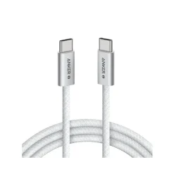 کابل شارژ USB-C to USB-C انکر مدل Zolo A8060 طول 180 سانتی متر توان 240 وات