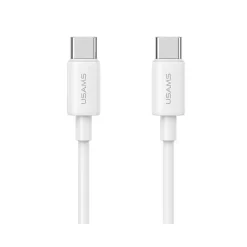 کابل شارژ USB-C to USB-C یوسمز مدل US-SJ711 با طول 1 متر توان 60 وات