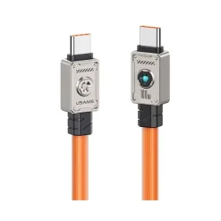 Alternative view of کابل شارژ USB-C to USB-C یوسمز مدل US-SJ684 با طول 1.2 متر توان 100 وات