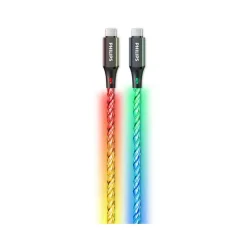 کابل شارژ USB-C to USB-C فیلیپس مدل DLC5130C با طول 1 متر توان 60 وات