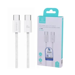 Alternative view of کابل شارژ USB-C to USB-C یوسمز مدل US-SJ656 با طول 1.2 متر توان 60 وات