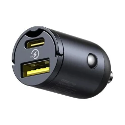 Alternative view of شارژر فندکی باسئوس مدل Tiny Star VCHXX-UC U+C توان 30 وات
