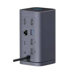Alternative view of هاب 10 پورت باسئوس مدل Spacemate Series 10-in-1 MAC Docking Station
