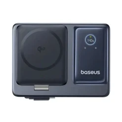 Alternative view of شارژر رومیزی باسئوس 5 پورت مدل Nomos Qi2 با توان140 وات