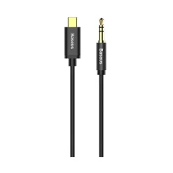 کابل تبدیل USB-C به AUX باسئوس مدل M01 طول 1.2 متر