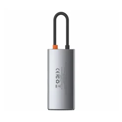 Alternative view of هاب 4 پورت باسئوس مدل Metal Gleam Series Type-C 4 in 1