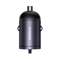 Alternative view of شارژر فندکی باسئوس مدل Tiny Star C00035001121-01 توان 30 وات