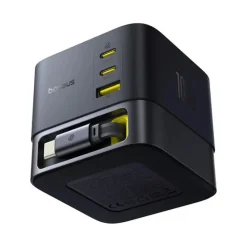 Alternative view of شارژر رومیزی باسئوس 4 پورت مدل Super GaN ccspc100ce با توان100 وات