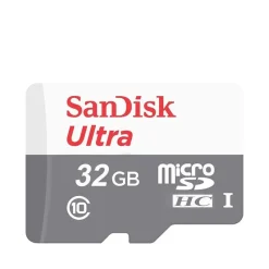 کارت حافظه MicroSDHC سن دیسک مدل Ultra کلاس 10 استاندارد UHS-I ظرفیت 32 گیگابایت سرعت 100 مگابایت بر ثانیه