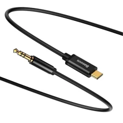 Alternative view of کابل تبدیل USB-C به AUX باسئوس مدل M01 طول 1.2 متر