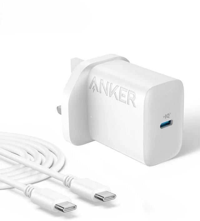 شارژر دیواری انکر مدل Anker B2347 با توان خروجی 20 وات به همراه کابل Type-C (3 پین) - Image 2