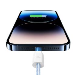 Alternative view of کابل شارژ USB-C to Lightning یوسمز مدل US-SJ657 با طول 1.2 متر توان 30 وات