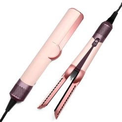 Alternative view of صاف‌کننده و اتو مو دایسون مدل Airstrait HT01 Ceramic Pink/Rose Gold (صورتی سرامیک/رز گلد)
