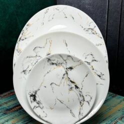 Alternative view of سرویس غذاخوری 26 پارچه آرکوپال | طرح ماربل سنگی